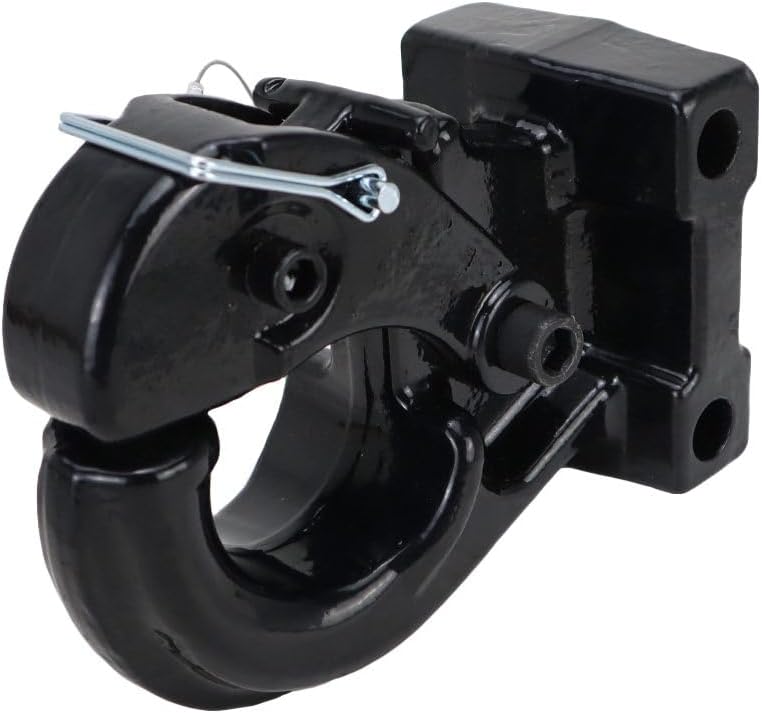 Shocker HD Mean Green Air Hitch Farm Mount Tow Kit Fits 2" Hitch, has Chrome Combo 2" & 2-5/16" Balls, Pintle, Drawbar & Clevis - 20,000 lbs