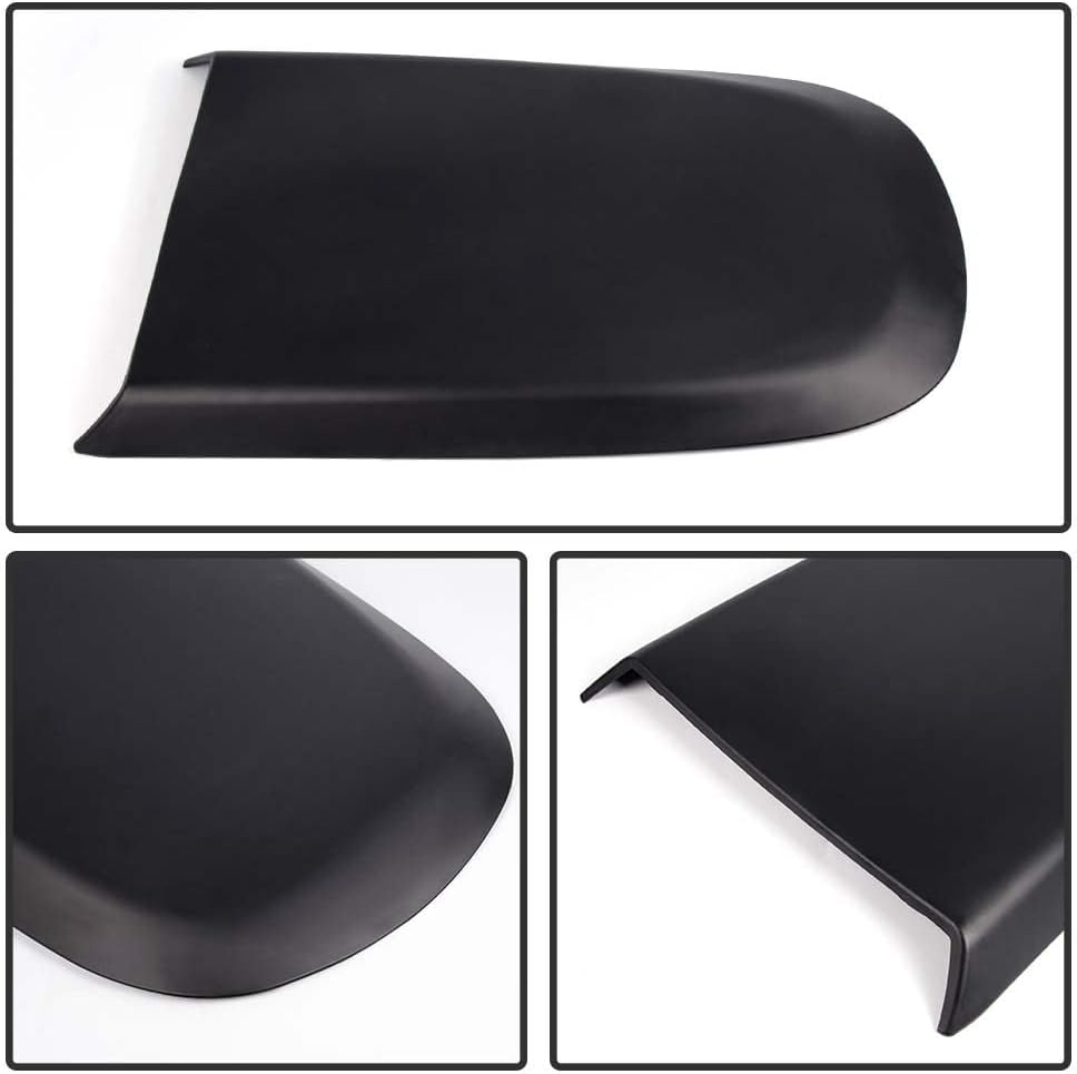 G-PLUS Front Air Vent Hood Scoops Compatible with Ford Mustang GT V8 2005 2006 2007 2008 2009 Racing Style, Black