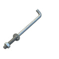 sandbaggy 1/2" x 8" threaded concrete anchor l-bolts, main product view