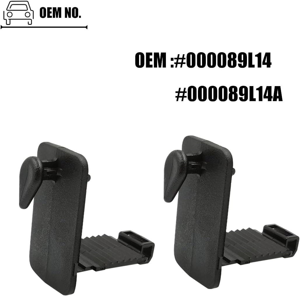 2PCS Floor Carpet Hooks Compatible with Mazda 2 3 5 6 CX7 CX9 MX5 | Floor Mat Clips for 000089L14