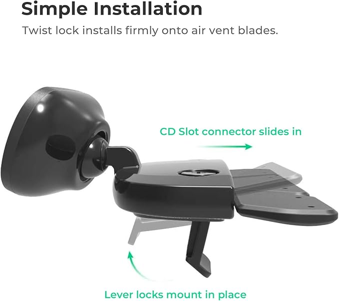iOttie iTap 2 Magnetic CD Slot Car Mount Holder, Cradle - Image 7