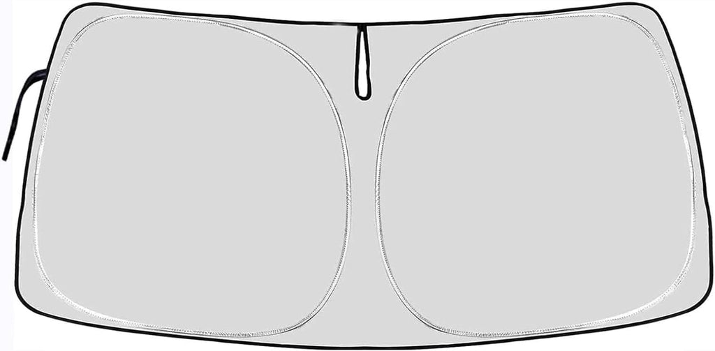 Truck Windshield Sun Shade Compatible with Ford F150 F-150 F250 F350 F450 1996-2025,Transit 2012-2025,Raptor Expedition 1997-2025,Escape 2013-2019 Accessories