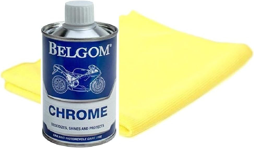 Belgom Chrome Polish Plus Free Polishing Cloth