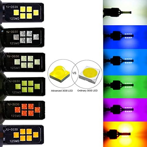 SOCAL-LED LIGHTING 2x H11 H8 LED Fog Light Bulb for Powersports Advanced 3030 SMD Bright Colorful Daytime Running DRL Lamp, Purple
