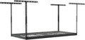 saferacks 2x8 overhead garage storage rack, gray, 12"-21", main product view