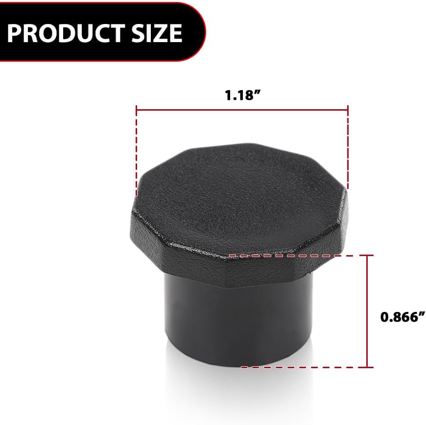 DOTCOM Tail Light Screw Cover Cushion Stop Buffer Compatible with Tesla Model 3 2017-2020 1111425-00-C Black