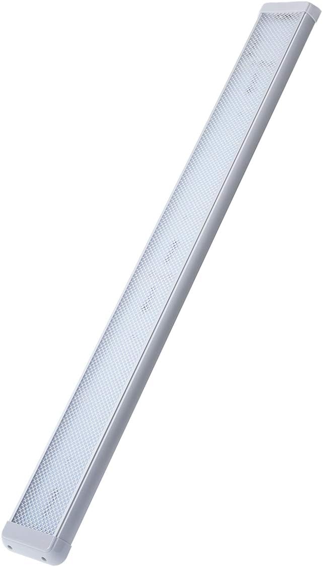 Raycharm RV Enclosed Trailer Interior LED Light Fixture, 37.8" x 3.9" Aluminum Housing, 6000K Cool-White Large Spaces Illuminating, High-Output Low Ampere Draw, On/Off Rocker Switch 12V-24V DC, 1-Pack