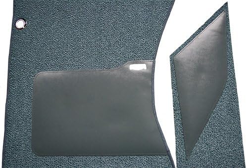 Auto Custom Carpets Replacement Auto Carpet Floor Liner - Cut and Sewn Loop - fits 1961-1963 Ford Thunderbird Hardtop Convertible (Black)