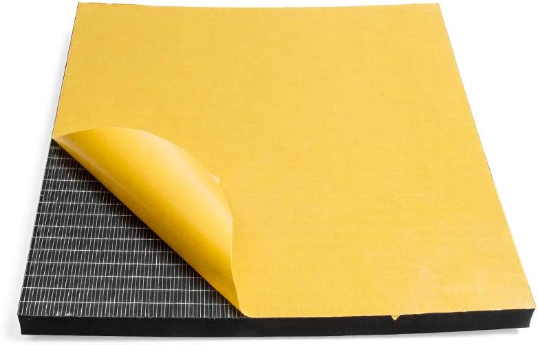 MOTO4U Universal Motorcycle Race Foam Seat Pad for Track Use High Density Adhesive Foam 12MM Non-Cut