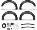 G-PLUS Fender Flares Fit Ford F150 2015-2017(67.1" 78.9" 97.6" Bed) | Fit Styleside Models,Not Fit w/68T Technology Package or Sensors for lane changing,Smooth Pocket Riveted Style,4PCS