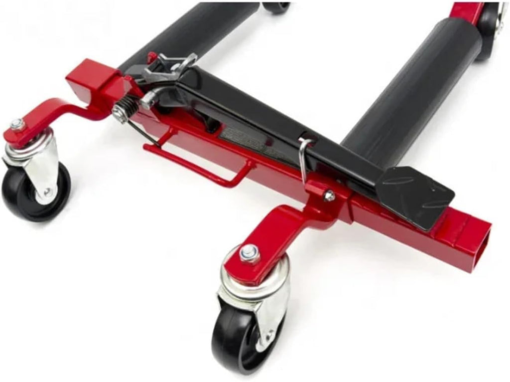 Car Moving Dolly 1200LB Hydraulic Automover Vehicle Go Jack Auto Mover Trolly Position Wheel Cars