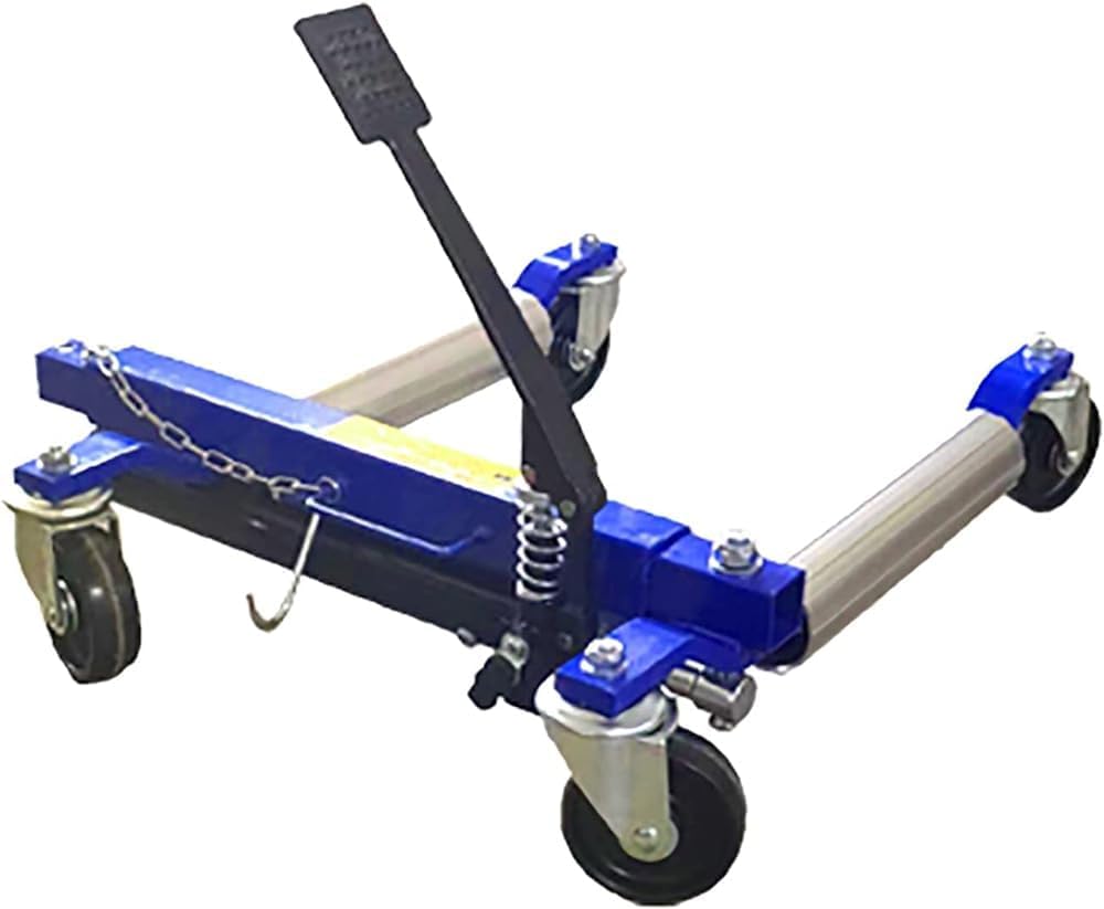 Heavy Duty Hydraulic Trailer Jack with Foot Pedal for Vehicle Alignment and Tire Changing