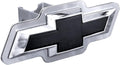 Au-Tomotive Gold, Inc. Class III Trailer Hitch Plug for Chevrolet Black Logo (Chrome on Brushed)