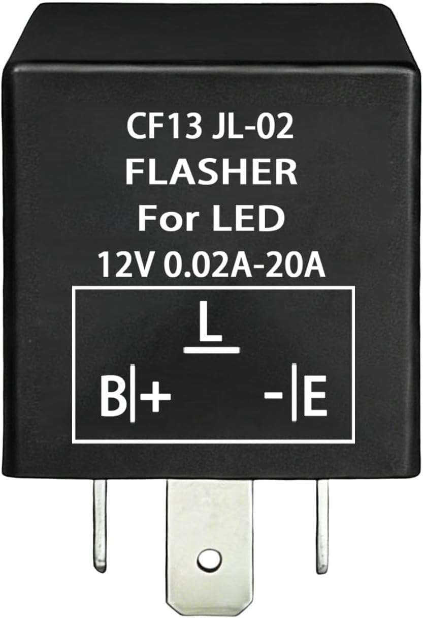 Ursprung 2026 Upgraded H11/H8/H9 Eletronic Flashers, Ultra Brightness, 1:1 Halogen Size, 6500K Cool White, 10-Year Long Service Life Fog Light with Cooling Fan, Plug and Play