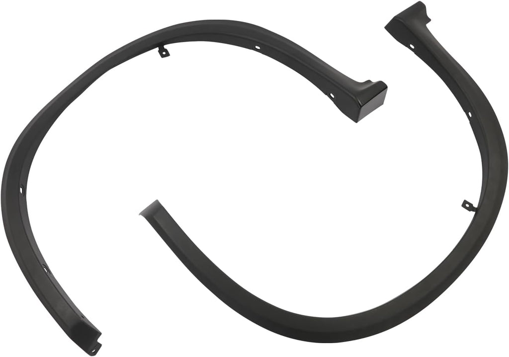 Front Fender Flare Molding Trim for Infiniti QX50 2019 2020 Left Driver Side and Right Passenger Side Front Fender Flare Molding Arch Trim Replacement Black 638615NA0A 638605NA0A