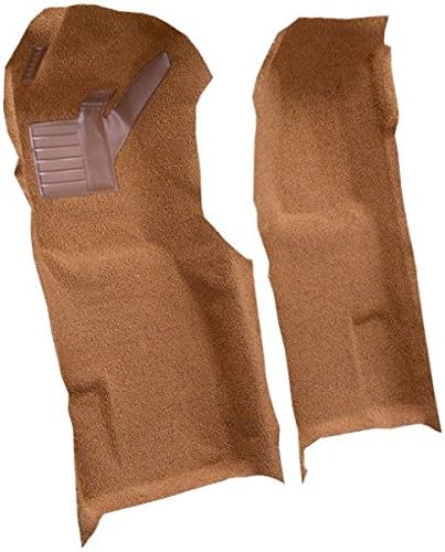 ACC Automotive Carpet Compatible with 1971 to 1975 Chevrolet Corvette, Automatic, Passenger Area (501-Black 80-20 Loop)
