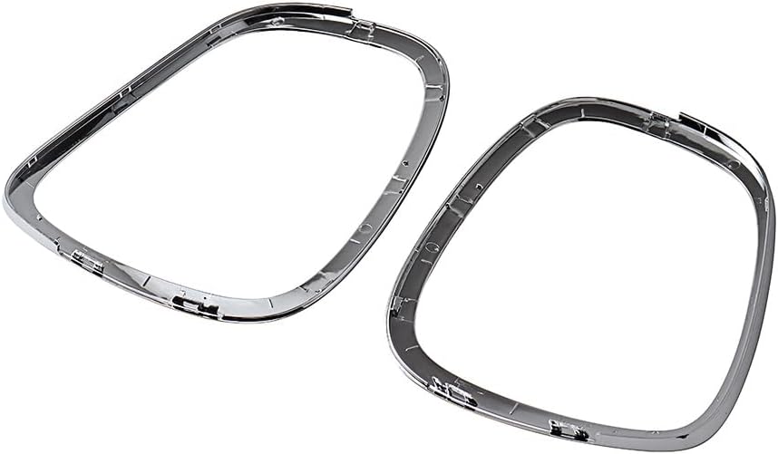 Compatible with 2014-2023 BMW Mini Cooper F55 F56 F57 MC2812101 MC2813101 Taillight Trim Ring Driver Passenger Sides (Glossy Black)