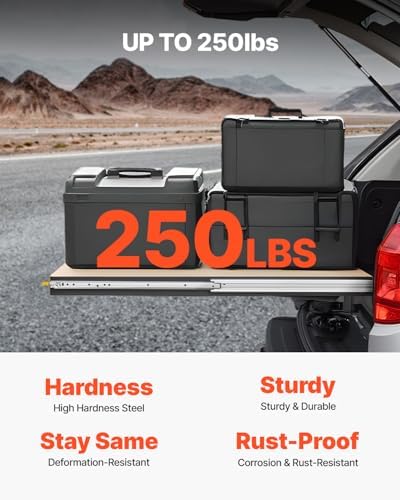 vevor 30 inch heavy duty drawer slides 250 shown in use