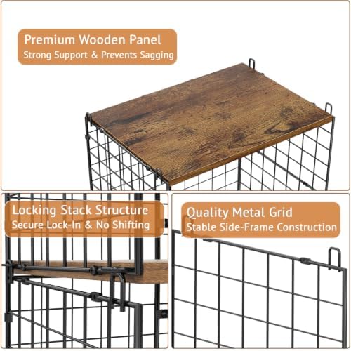closet organizers and storage, stackable closet shelf organizer, close-up detail