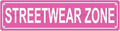 STREETWEAR ZONE Space Metal Tin Street Sign Bar Cafe Garage Cave Home Room Wall by Unknown