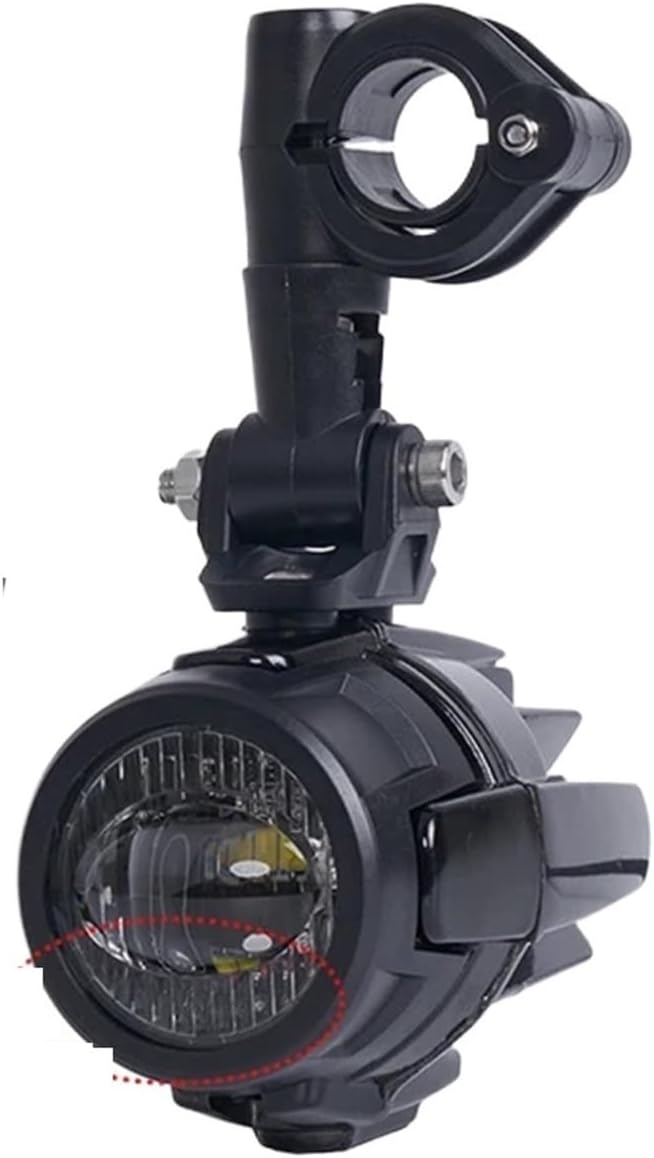 E9 Mark Motorcycle Fog Lights Fit For BMW R1250GS ADV F800GS R 1250 GS LC Fit For Yamaha MT07 MT09 Auxiliary Light Assemblie(Only 2pc light)