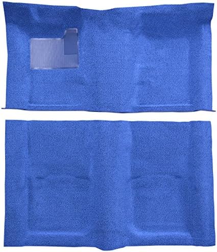 Replacement Auto Carpet Floor Liner - Molded Loop - fits 1967-1969 Pontiac Firebird (Medium Blue)