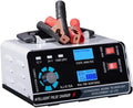 Smart 12V 24V 40A 400W Battery Charger for Cars, Trucks, Ships & Motorcycles, Pulse Repair, Trickle Charge(EU Plug)