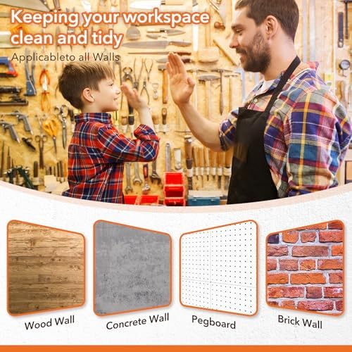 wall mount tool organizer set,include screwdriver organizer,9mm-24mm wrench, close-up detail
