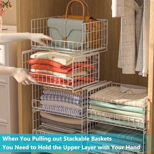 hongtamoya 4-tier sliding closet organizers and storage shelves, package contents