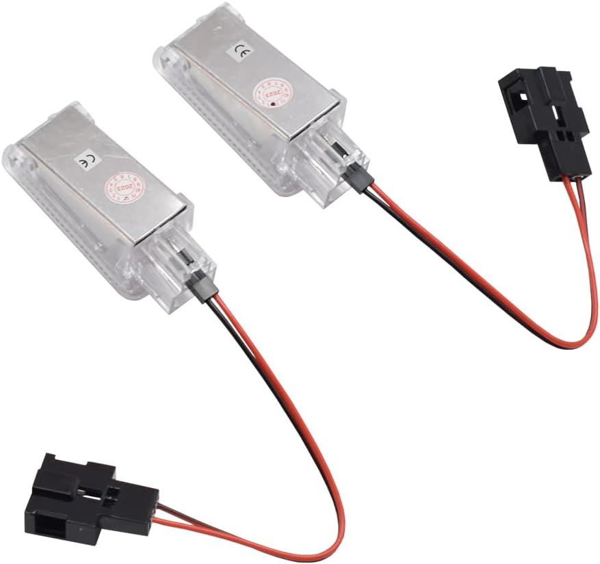 2Pcs Canbus Car White LED Courtesy Door/trunk/Footwell/glove box light lamp For Au#di A1 A2 A3 A4 A5 A6 A7 A8 Q3 Q5 Q7 TT VW Skoda