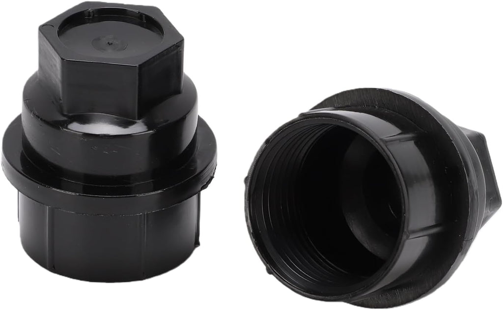 24pcs Wheel Lug Nut Covers, Replacement for 1500 2500 3500, Lug Nut Caps for Chevy CK Series Pickup, Black Plastic Hub Covers 15646250