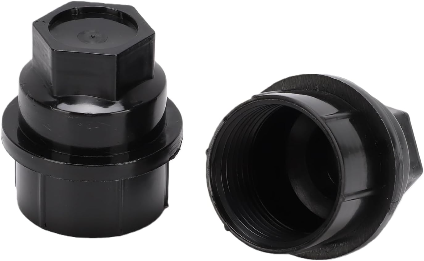 24pcs Wheel Lug Nut Covers, Replacement for 1500 2500 3500, Lug Nut Caps for Chevy CK Series Pickup, Black Plastic Hub Covers 15646250