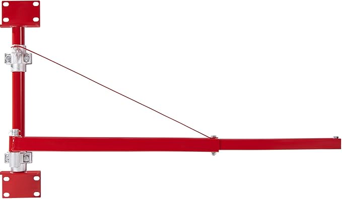 VEVOR Wall Mount Jib Crane, 660 lbs Max Load Capacity Electric Scaffolding Lift - Image 9