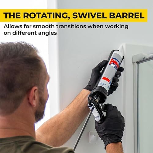 awf pro heavy duty caulk gun 29 oz, close-up detail