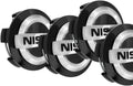 4PCS Wheel Center Caps Compatible with Nissan Altima Rogue Murano Maxiam Kicks Frontier Sentra, 54mm/2.12" Car Wheel Hub Caps,ABS Rim Center Hub Cover (2.12'')