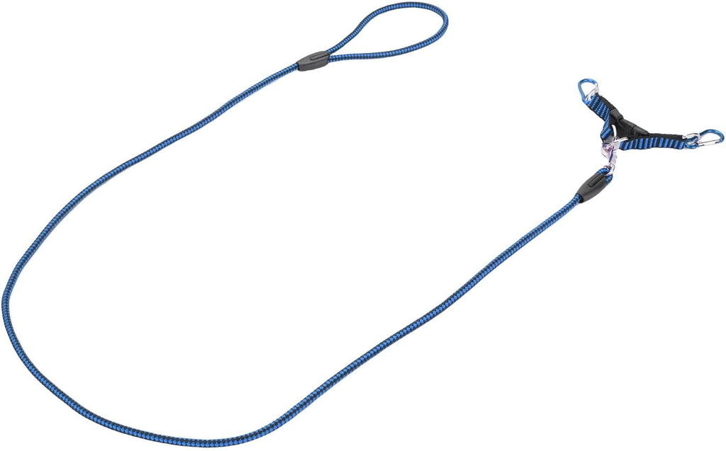 SUNGOOYUE RC Car Traction Rope, Nylon Winch Recovery Strap for 1:5 1:8 :10 RC Crawler, with Metal Hooks (Blue)
