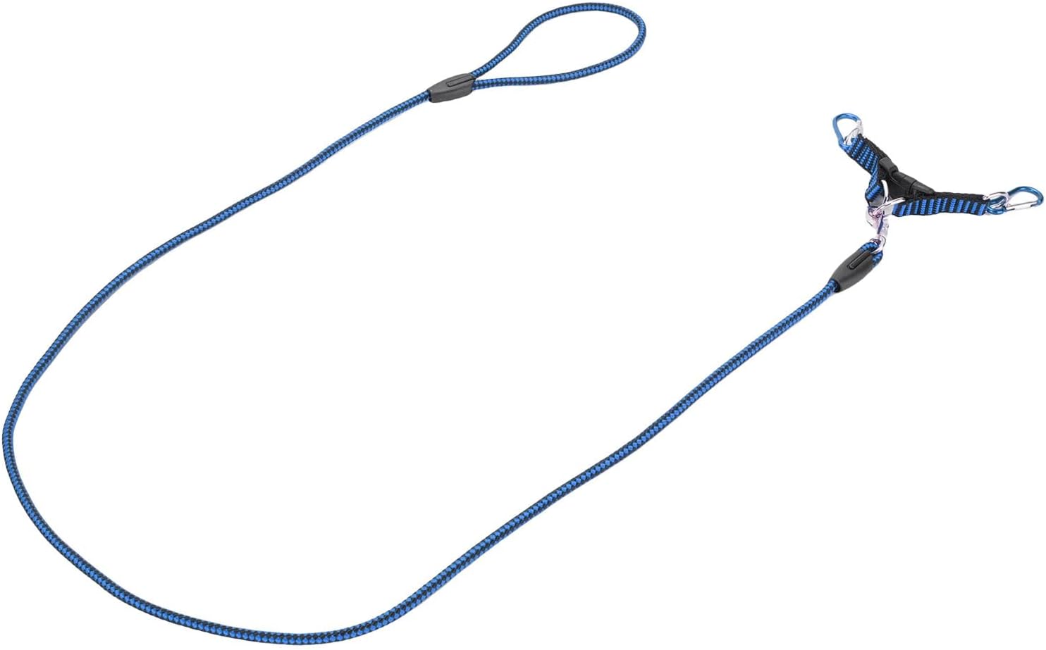 SUNGOOYUE RC Car Traction Rope, Nylon Winch Recovery Strap for 1:5 1:8 :10 RC Crawler, with Metal Hooks (Blue)