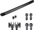 Bulletpoint Mounting Solutions Metal Grab Bar Insert Replacement with 2 Mounting Points Compatible with 2011-2018 Jeep Wrangler JK (Black)