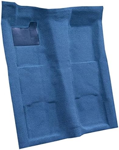 Automotive Carpet Compatible with 1967 to 1969 Chevrolet Camaro, 1 Piece (8500-White Neon Cut Pile)