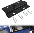 Universal 30,000 lbs Gooseneck Ball Plate Fit for All Standard 5th Wheel Rails Gooseneck Adapter Hitch