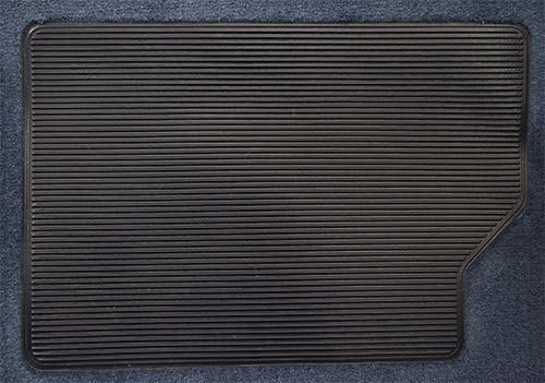 Replacement Auto Carpet Floor Liner - Molded Cutpile - fits 1980-1986 Ford F-150 Extended Cab 2WD 4 Speed Manual (Gold)