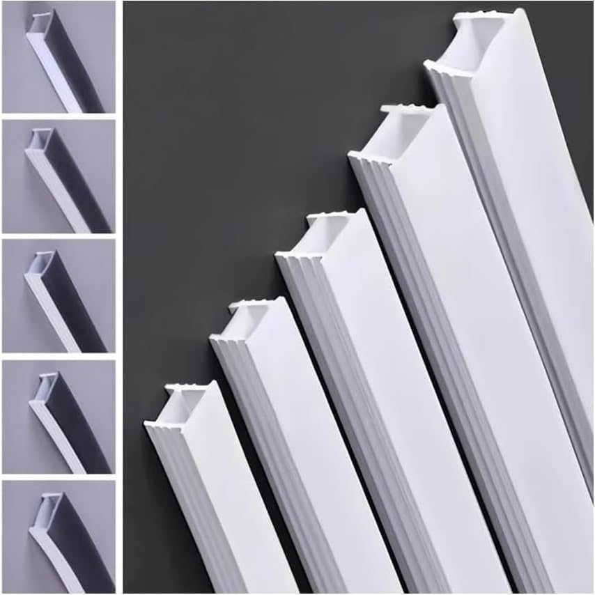 1 Meter Flexible Silicone Cover - Bendable Neon Tube in Milky White/Black | White,F3020