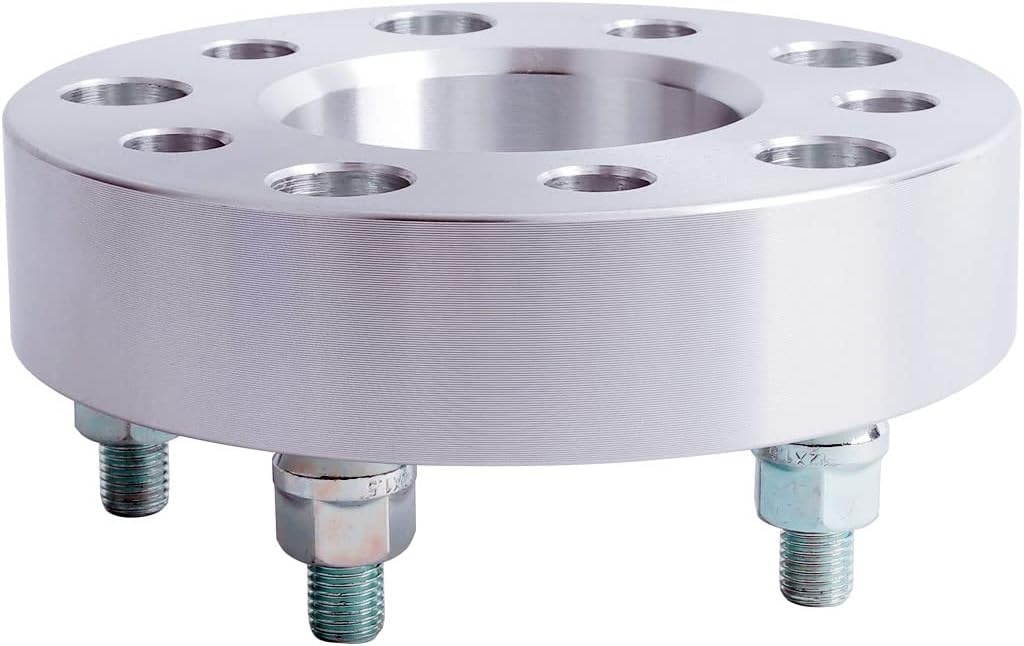 2PC 5x5 to 5x4.75 Wheel Adapters 1.5 Inch with 12x1.5 Studs Compatible with Chevy Dodge-Chrysler 5 Lug 5x127 to 5x120.65 for Caprice Impala Journey Grand Caravan Pacifica Town Country
