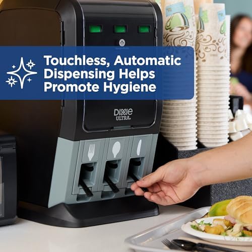 dixie ultra® smartstock® mini tri-tower cutlery dispenser by, package contents
