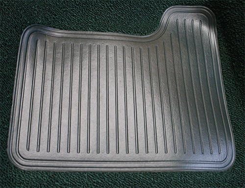 Replacement Auto Carpet Floor Liner - Molded Loop - fits 1973-1973 Chevrolet Monte Carlo 2 Door Automatic (Black)