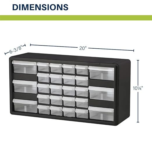 Akro-Mils 26-Drawer Plastic Drawer Storage Cabinet - Image 3
