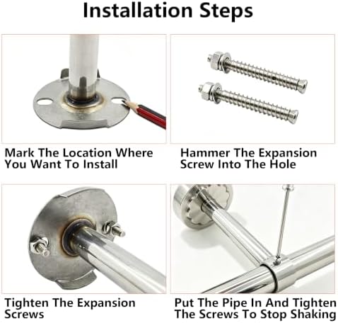 ceiling mount bracket, stainless steel wardrobe pipe bracket showing dimensions