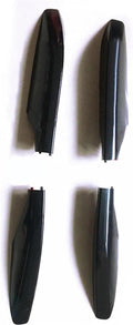 Roof Racks Boxes Car Black Roof Rails Rack End Cap Protection Shell Cover 4pcs for Toyota for Land for Cruiser for Prado FJ120 J120 2003-2009 Car Roof Bars