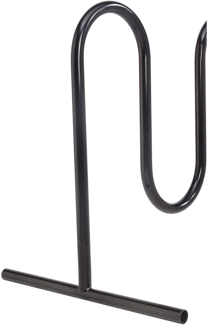 Global Industrial 94" L Wave Bike Rack, Free Standing, 9-Bike Capacity - Image 3