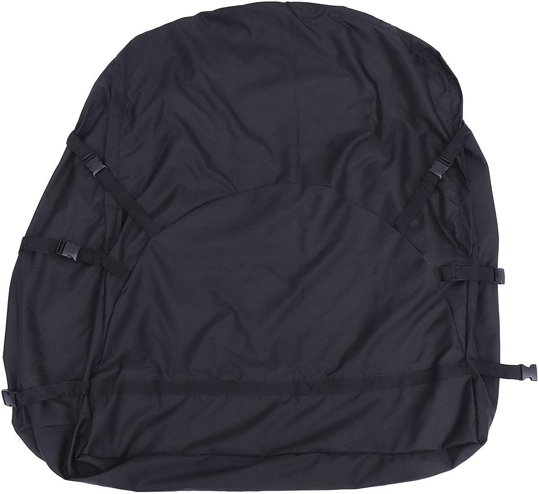 Car Top Roof Rear Trunk SUV Cargo Luggage Baggage Bag Waterproof Rooftop Black Storage Travel